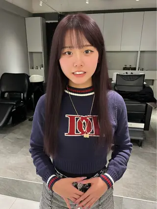 ロング カラー 髪のお医者さん南船場 ARCHEゆうまのヘアスタイル