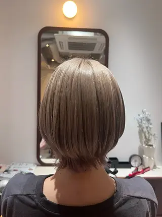 ショート カラー ヘアアレンジ 💠urara opus💠🩵のヘアスタイル