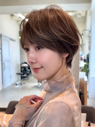 ショート 🌈銀座、ボブ ショート🌈にっしーのヘアスタイル