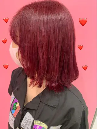 ミディアム カラー 新宿駅近♡個室 ♡関口三都季🌜のヘアスタイル