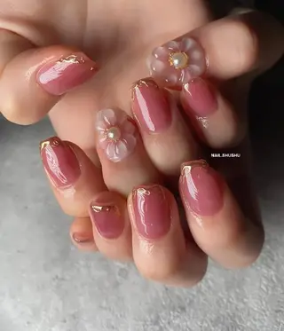 ネイル 3dパーツ/流行り 👧shushu❤️のネイルデザイン