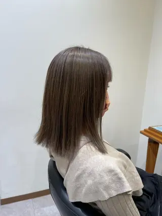 ミディアム カラー ✂︎髪質改善・ Yuitoのヘアスタイル