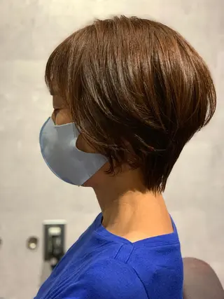 ショート hair make salon Frip所属・金久保亮/パパ美容師 /パーマ/髪質改善のヘアスタイル