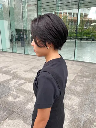 ショート カラー ヘアアレンジ 【代表】 たき〜のヘアスタイル