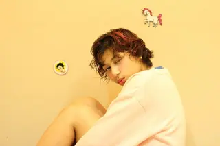ショート カラー パーマ ショートヘア💫 ハイトーン西田拓馬のヘアスタイル