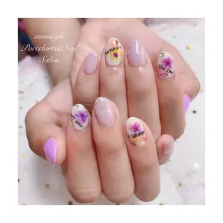ミディアム ネイル 👑enen style👑のネイルデザイン