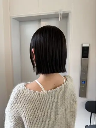 ショート 🫧‪縮毛矯正￤ 美髪矯正_響🫧👑のヘアスタイル