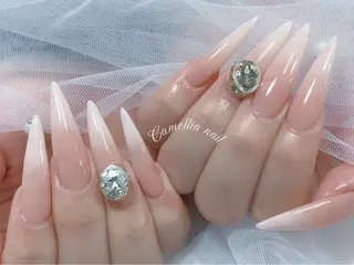 ネイル momoka デザイン長さだしのネイルデザイン