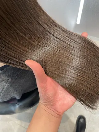 ロング カラー 女性リピ90%🍨 🩷佐藤みずきのヘアスタイル