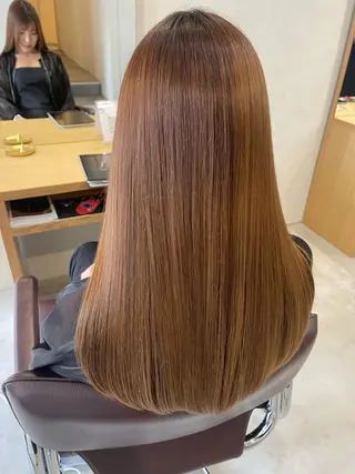ロング ARCHE 心斎橋 常塚のヘアスタイル