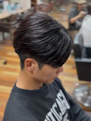 ショート パーマ 曲がる縮毛矯正🌀 篠崎蓮　金沢文庫のヘアスタイル