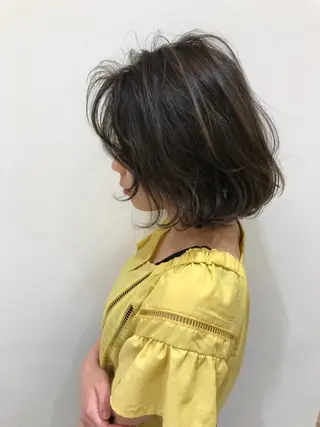 ミディアム カラー メンズ特化美容師/ 新井　洸太のヘアスタイル