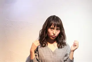 ミディアム 所渉/韓国レイヤー /ウルフカットのヘアスタイル