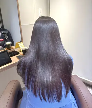 ロング 髪質改善専門店 縮毛矯正安阪のヘアスタイル