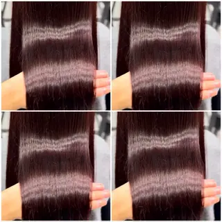 ロング カラー 髪質改善 艶髪矯正 エクステ かいり✂️のヘアスタイル