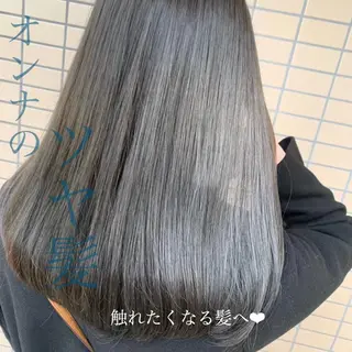 ロング 🪞透明感カラー🫧 縮毛矯正🥇かずきのヘアスタイル