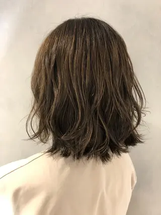 ミディアム カラー 🍎みついじゅん🍏 ボブ指名No.1のヘアスタイル