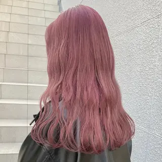 ミディアム カラー ヘアアレンジ 🍀淡色×ブリーチ/ ベージュ✨RINOのヘアスタイル