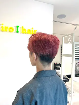 ショート カラー イロアイヘアー Renのヘアスタイル