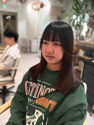 セミロング cut/eye 💖aika💖のマツエク・マツパデザイン