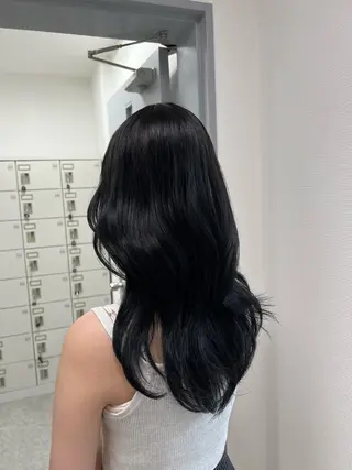 ロング カラー モテ髪ハイトーン🫧 serina🎀池袋のヘアスタイル