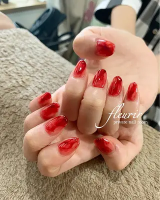 ネイル フルリール 【プライベートサロンのネイルデザイン