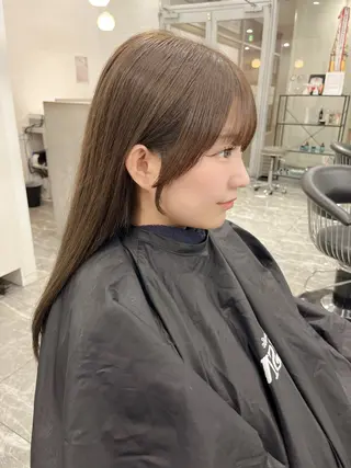 ロング MAO🖤レイヤー ／髪質改善カラーのヘアスタイル