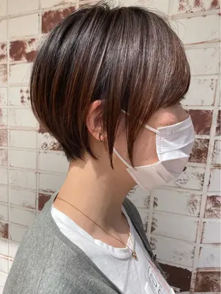 ショート 中江 翔のヘアスタイル