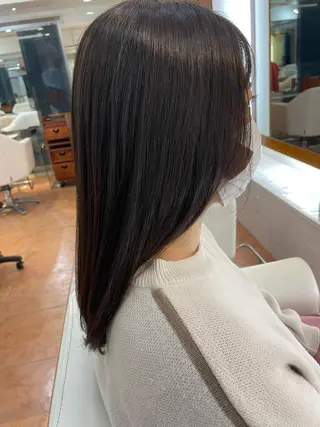 ロング カラー くびれミディアム/似 合わせ/鎌倉/edAのヘアスタイル