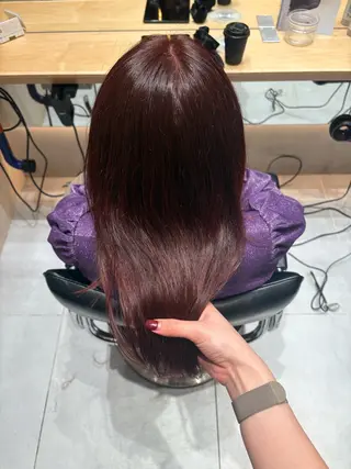 ロング 🌷花音🌷メンズ /艶カラー/Wカラーのヘアスタイル