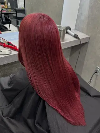 ロング カラー いろあそび 町田所属・ハイトーン🪼派手髪 mahoのヘアスタイル