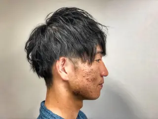 ショート メンズ 美髪矯正 Rioのヘアスタイル