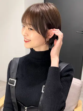 ショート 上野 竜馬のヘアスタイル