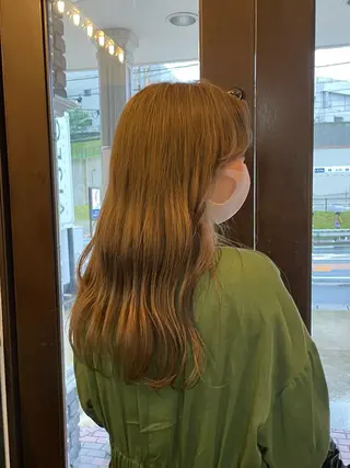 ロング 北山 巴奈のヘアスタイル