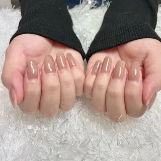 ネイル By moonネイル 🌷ワンホン/韓国風のネイルデザイン