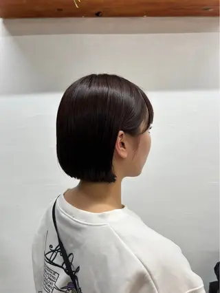 ショート カラー 菅原 彩加のヘアスタイル