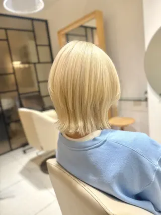ショート 安永 涼のヘアスタイル