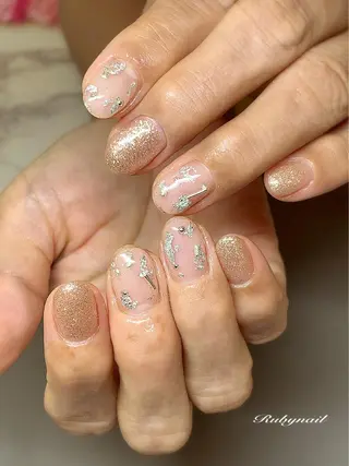 ショート ネイル プライベートサロン Rubynailのネイルデザイン