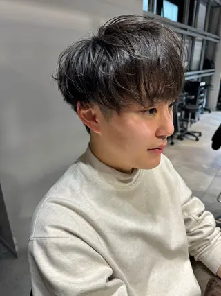 ミディアム パーマ メンズ 似合う髪型が 分からない方へのヘアスタイル