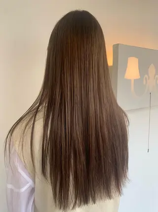 ロング おせ ちさとのヘアスタイル