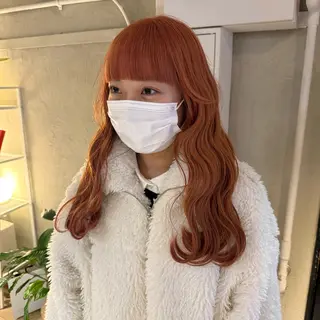 ロング カラー ヘアアレンジ 海外/ハイトーン🪽 ☯️ami☯️のヘアスタイル