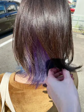 カラー SALOWIN栄 高須大貴のヘアスタイル