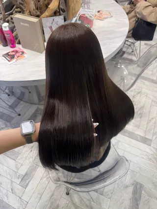 ロング 小原 有桜のヘアスタイル