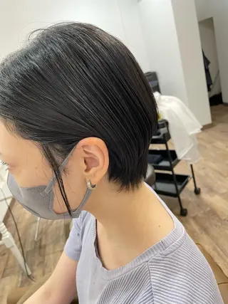 ショート 佐々木 浩之のヘアスタイル