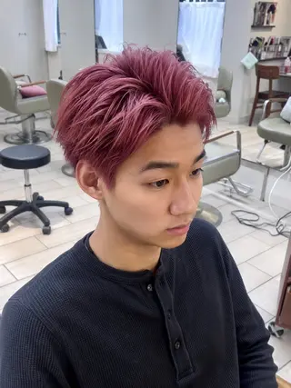 ショート カラー メンズ 🌞塙　湧貴🌞 スパイキーショートのヘアスタイル