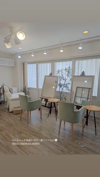 le rire  kamakura所属・le rire 鶴巻🌷のマツエク・マツパデザイン