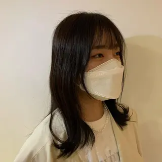 セミロング 松元 裕樹のヘアスタイル