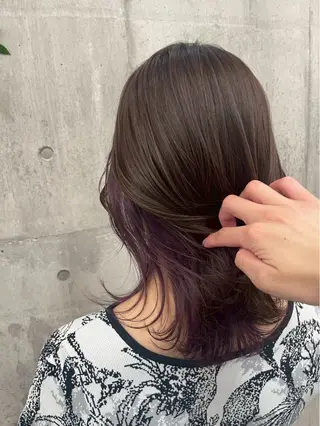 ミディアム 奈良/生駒/髪質改善 FEEL/マコのヘアスタイル