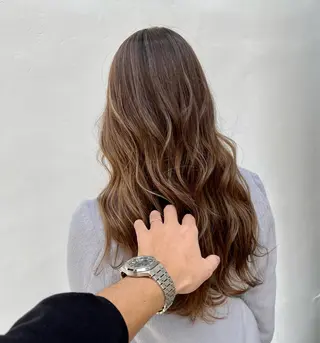 ロング 🫧美髪カラー🫧艶 カラー🫧北堀江坂本のヘアスタイル