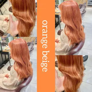 セミロング カラー ✨髪質改善専門店✨ QOLU✨のヘアスタイル